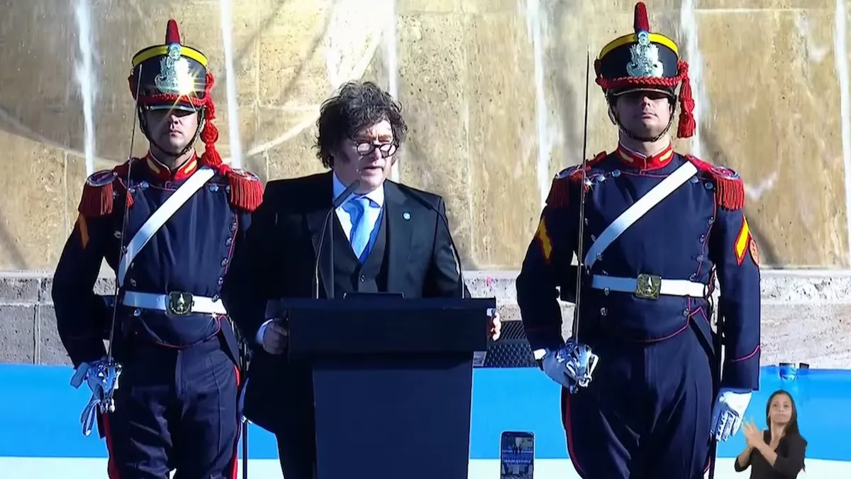 Javier Milei reivindicó a Manuel Belgrano como "un gran promotor de la libertad política y económica"