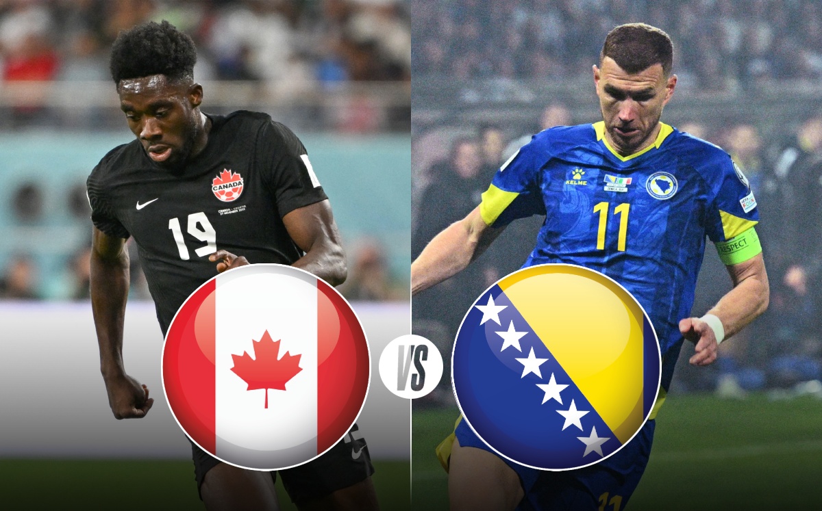 Dónde ver Canadá vs Bosnia: a qué hora es el juego EN VIVO