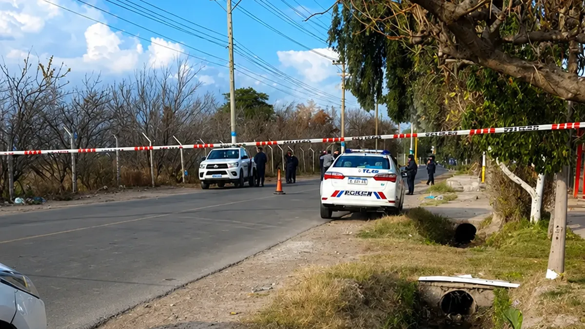 Tragedia en Pocito: un joven de 22 años murió tras chocar contra un poste de luz