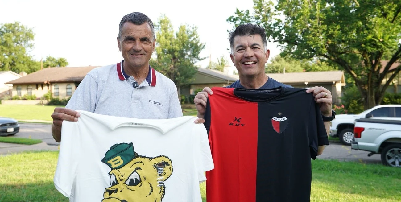 La historia del ex jugador de Colón y su regalo para el amigo texano