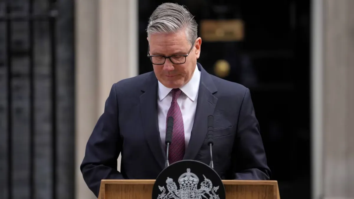 Renunció Keir Starmer como primer ministro británico en medio de una fuerte crisis política