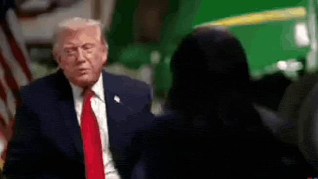 'Thank you, darling': Trump storms out of NBC interview after calling interviewer 'stupid'