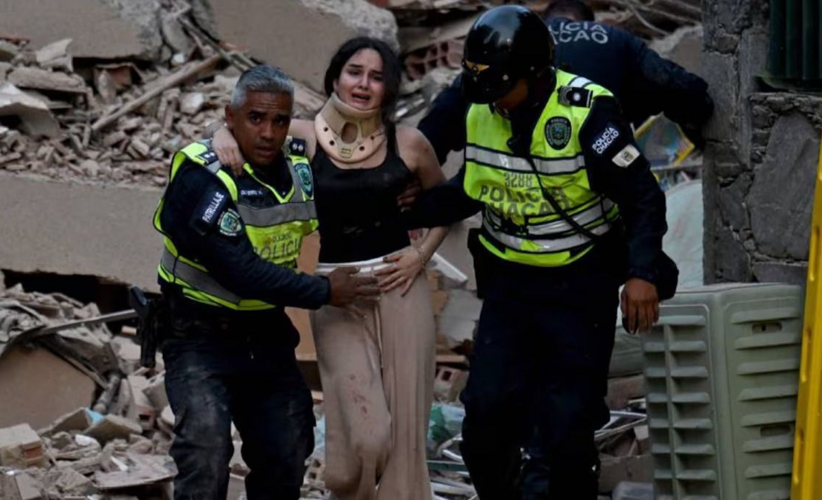 momentos de pánico por una nueva réplica sísmica en Venezuela