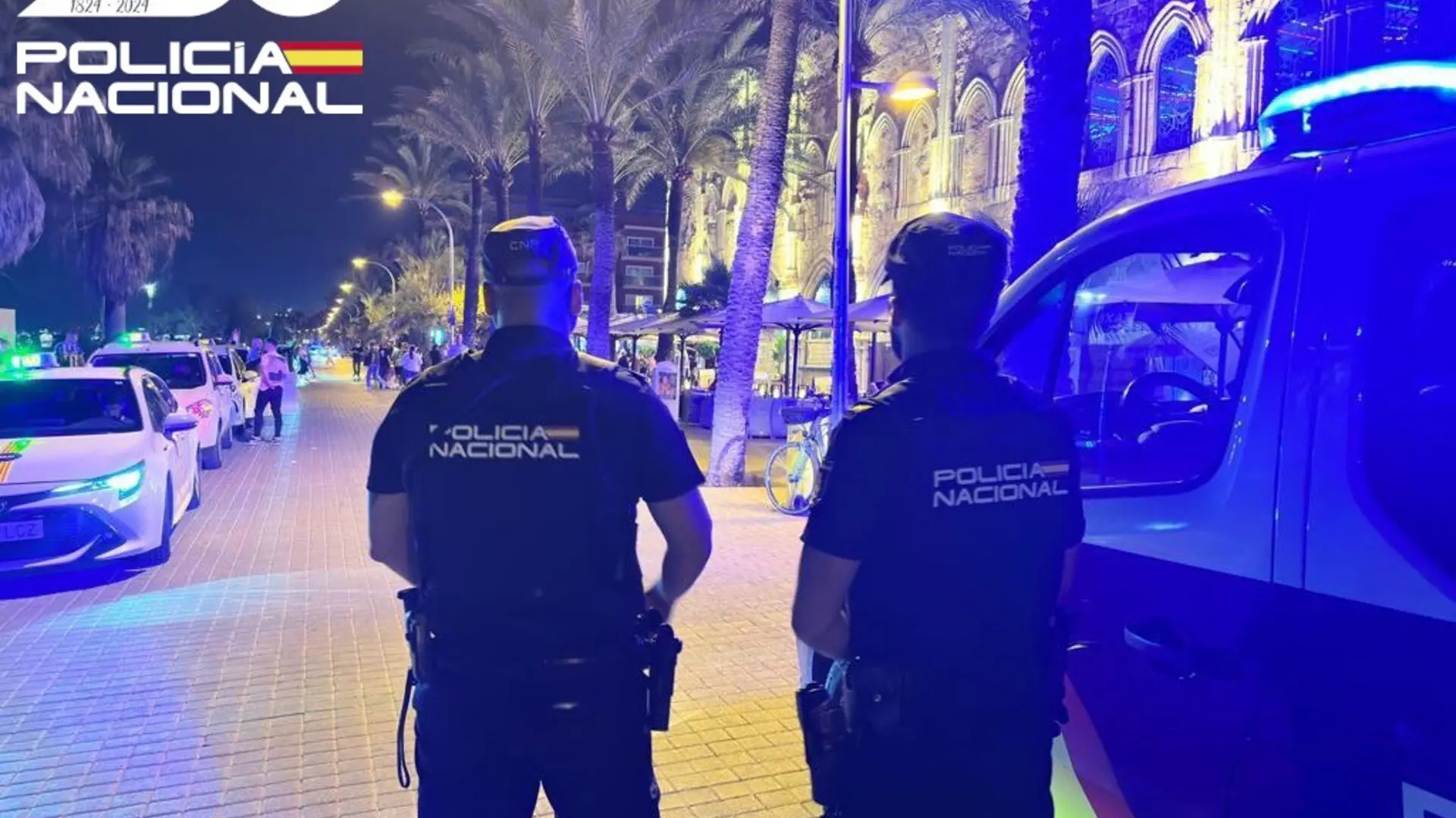 Detenido por hacer tocamientos a una turista y agredir a su pareja cuando se lo recriminó