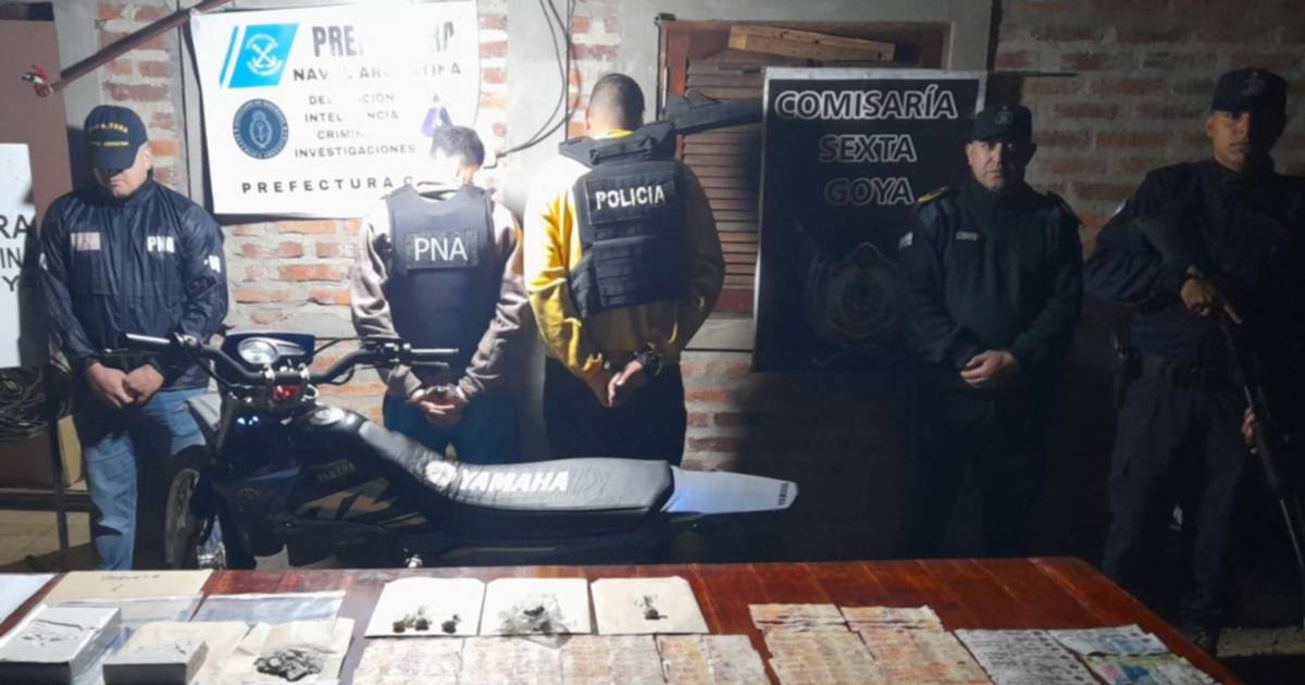 Narcomenudeo en Corrientes: secuestraron droga y detuvieron a dos personas en un allanamiento