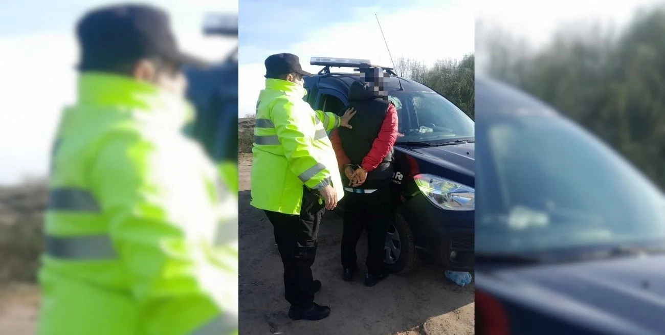 Guardia Provincial detuvo a un peligroso prófugo de la justicia santafesina