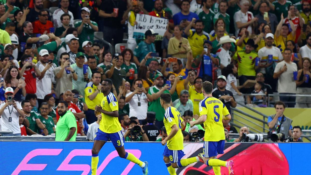 Suecia golea 5-1 a Túnez en Monterrey y asume el liderato del Grupo F