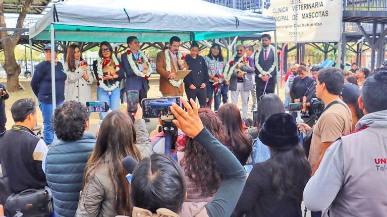 Cochabamba es pionera en el país con una Clínica Veterinaria Municipal