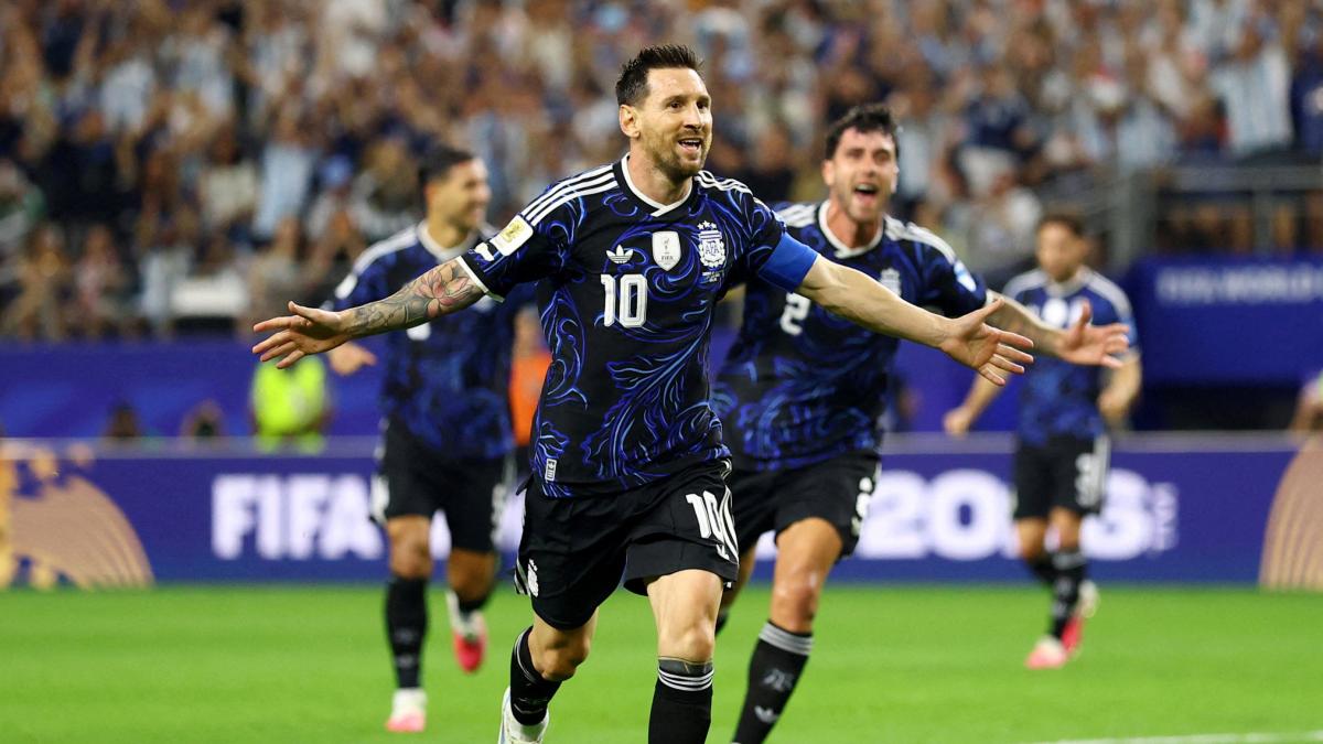 Messi en modo leyenda; los dos récords que rompió ante Jordania