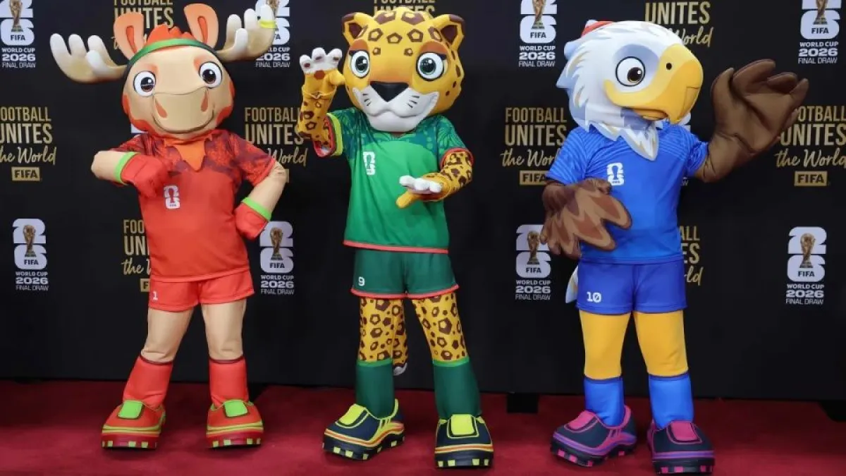 Tres países, tres animales, una sola Copa del Mundo