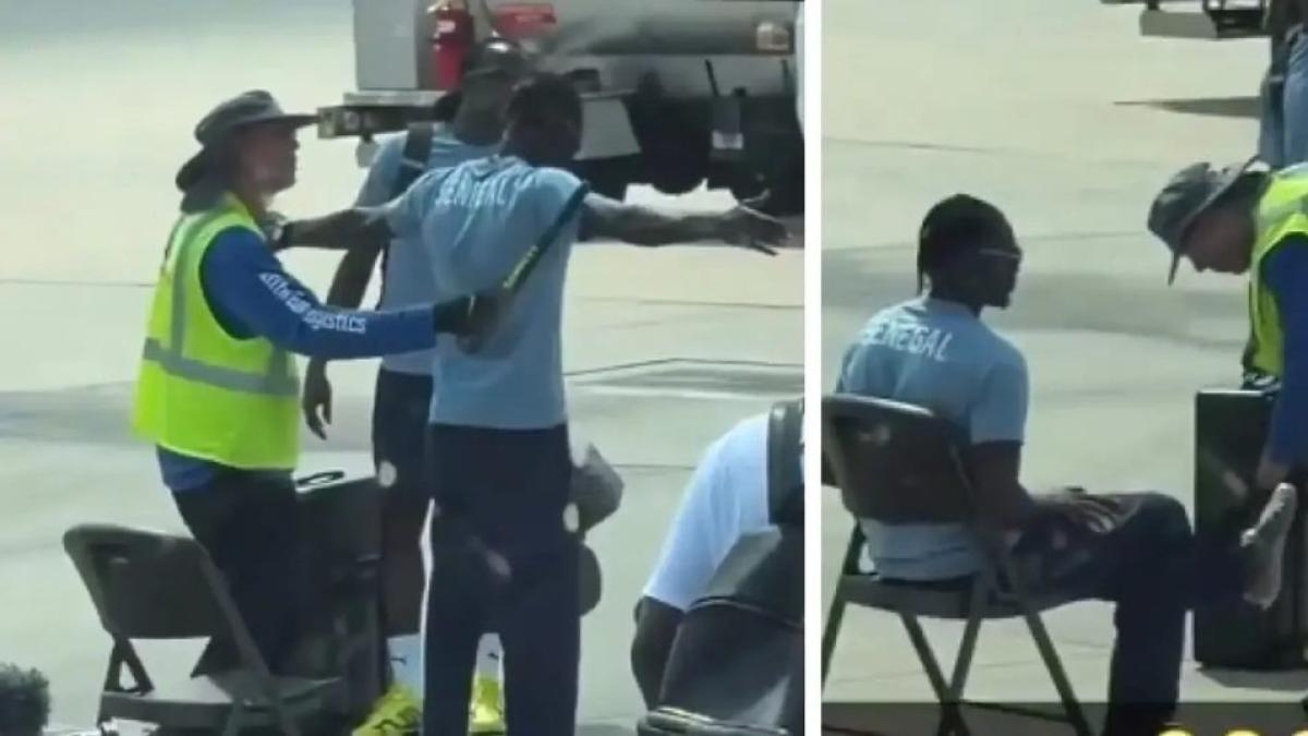 Tensión en el Mundial: indignación por el excesivo control de seguridad a la selección de Senegal en Estados Unidos