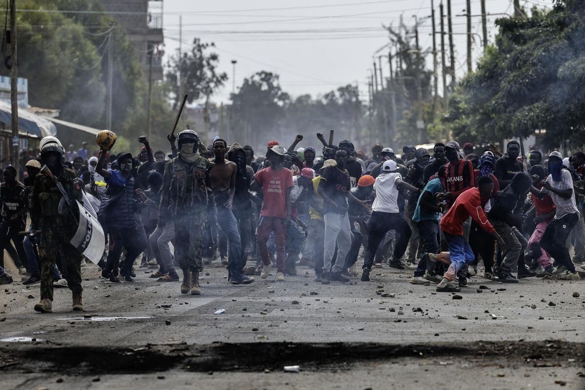 Un muerto en las protestas contra centro de cuarentena contra el ébola de EE.UU. en Kenia