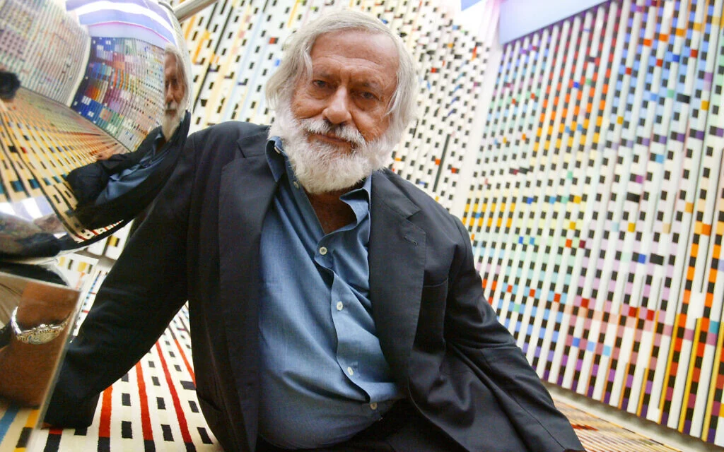 Yaacov Agam, pioneering Israeli kinetic artist and Israel Prize laureate, dies at 98