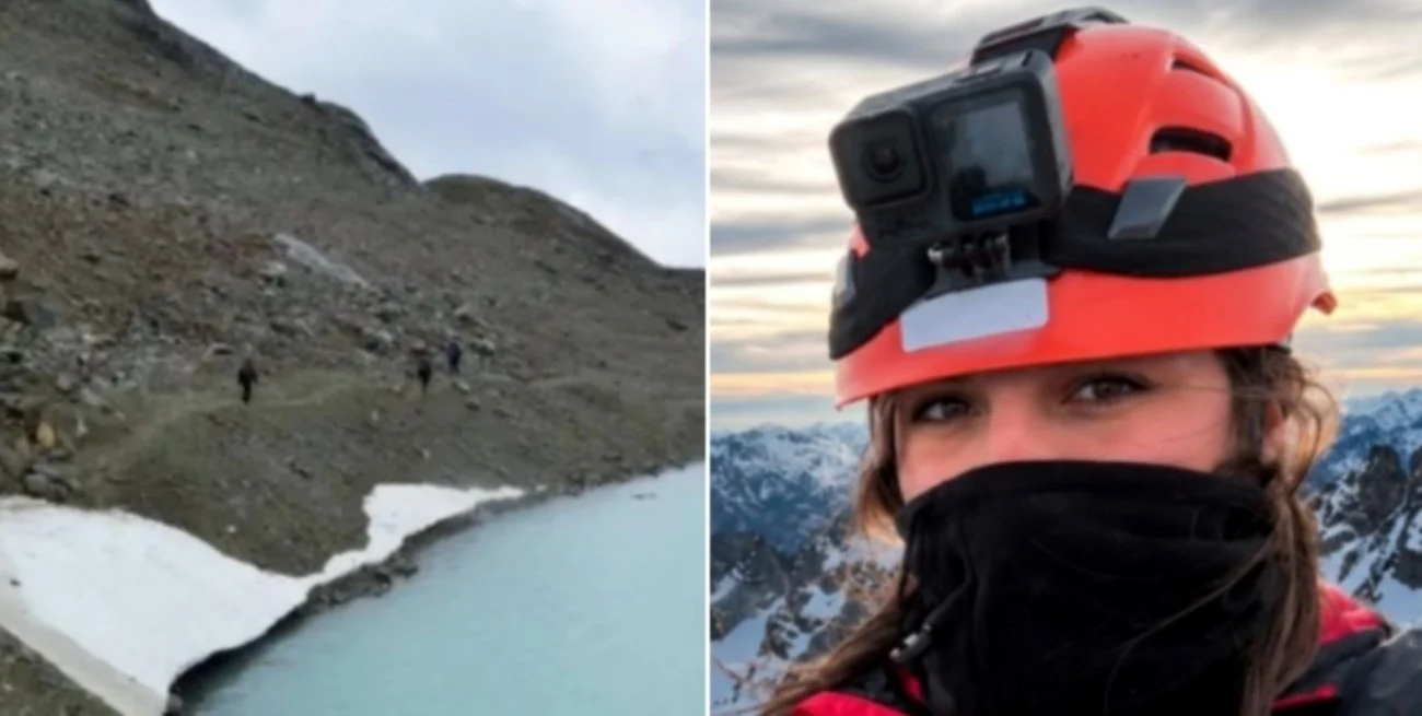 La autopsia reveló cómo fallecieron el guía y la turista en el glaciar Vinciguerra