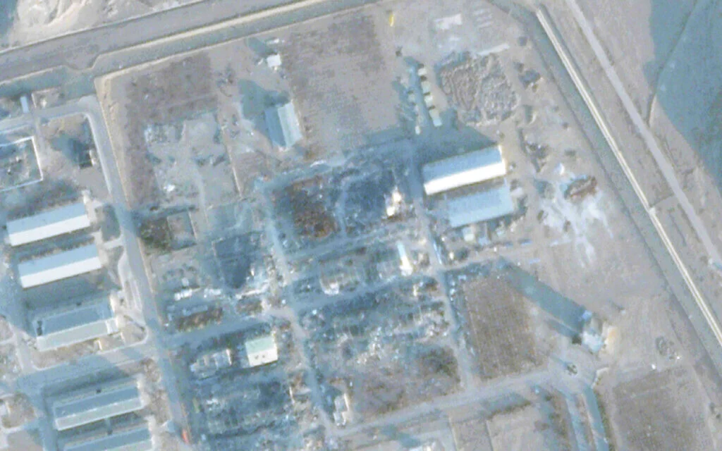 Iran said to have mined entrance to bombed nuclear site to deter raid on enriched uranium