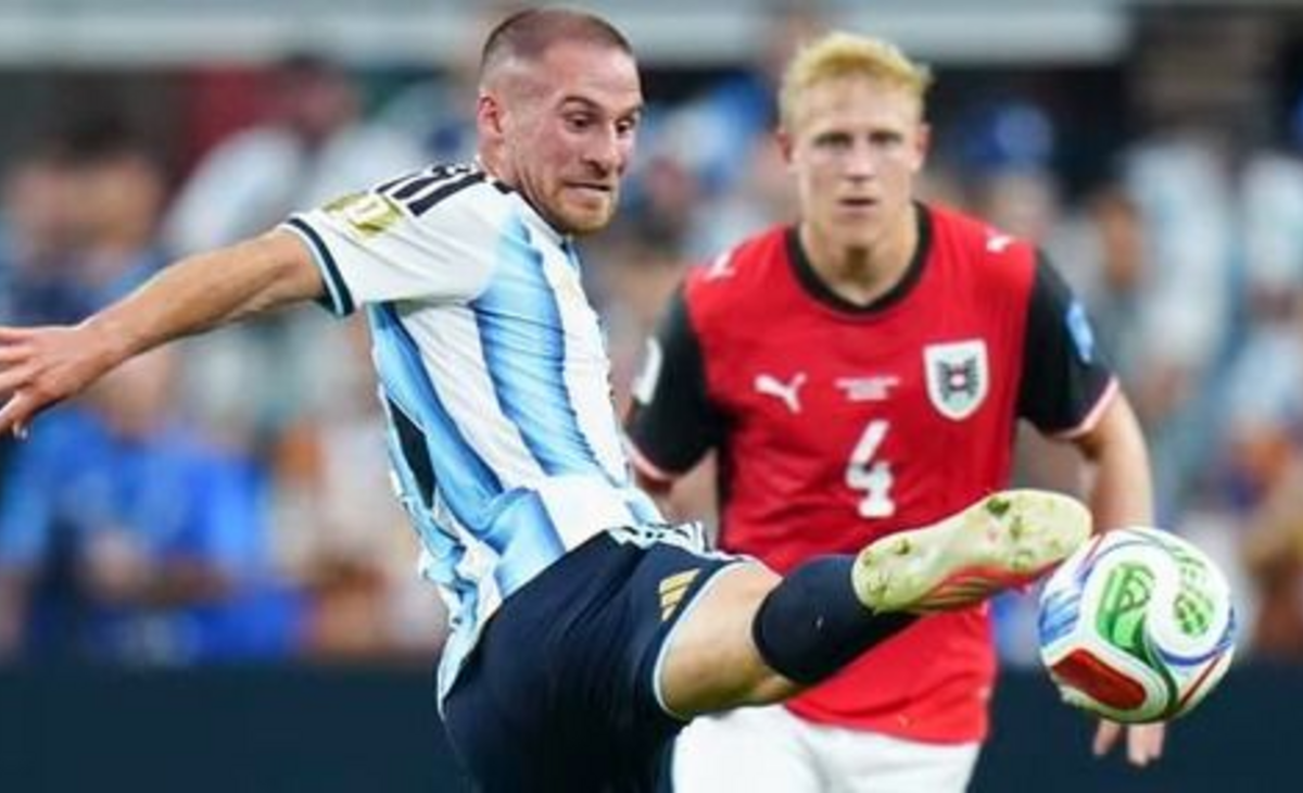 Mac Allister: "Sabíamos que iba a ser un partido duro, pero por suerte salió bien"