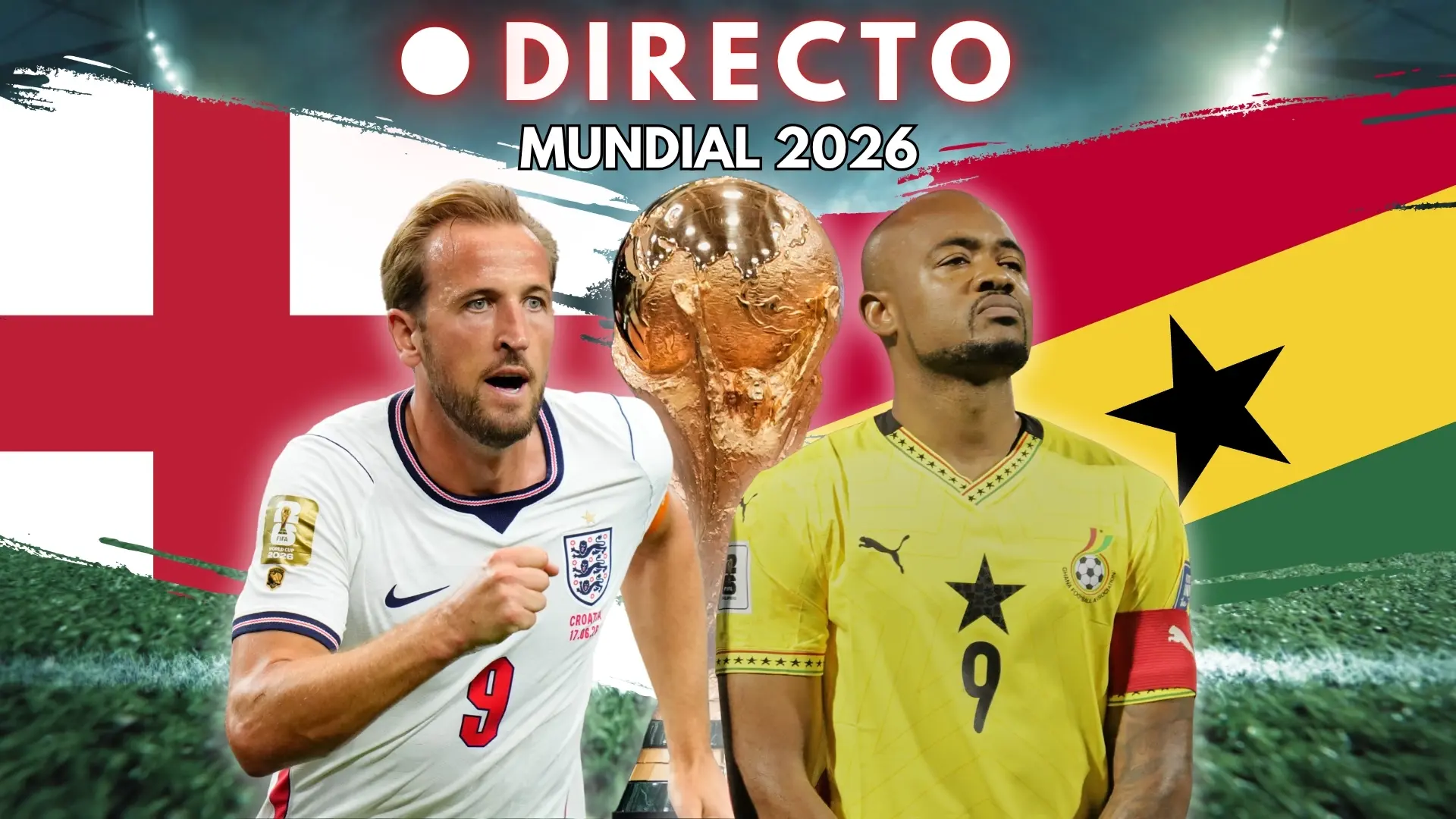 Inglaterra busca la clasificación matemática con Bellingham y Kane ante la Ghana de Iñaki Williams