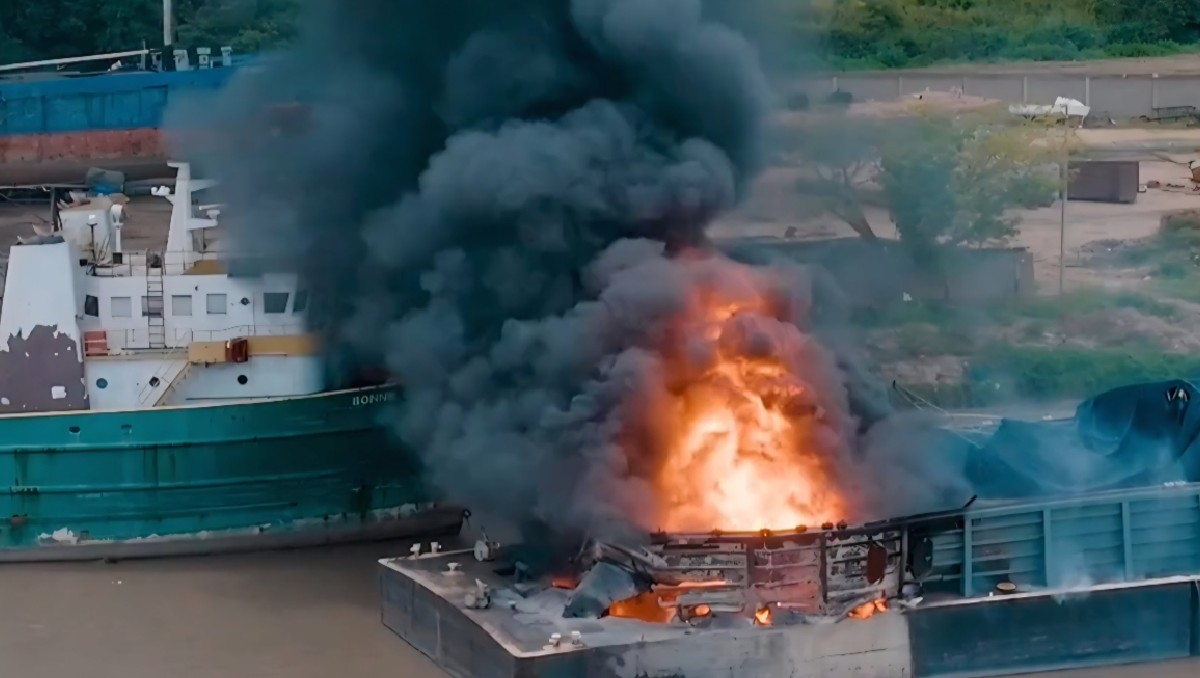 Dumek Turbay reporta explosión en astillero de Cartagena de Indias