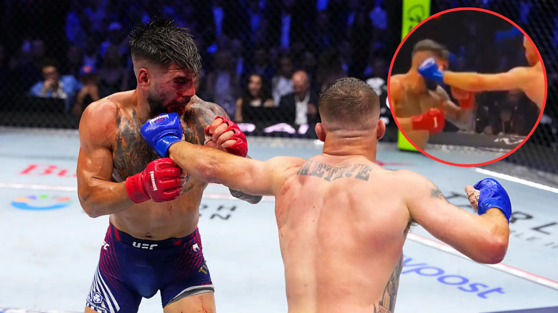 La acción prohibida de Gaethje a Topuria que podría haber sido determinante en el resultado del combate