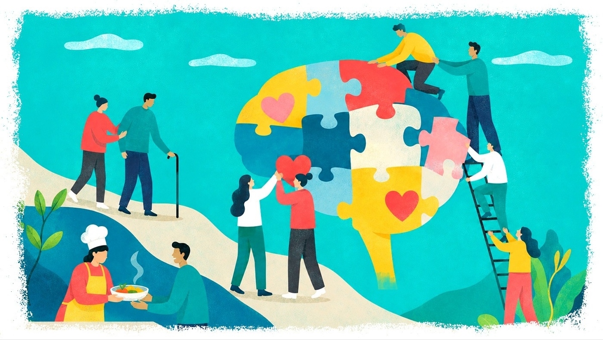Altruismo: una medida simple para frenar el deterioro cognitivo
