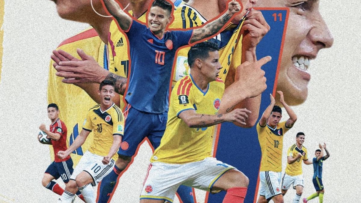¡HISTÓRICO! James Rodríguez supera a Valderrama como el colombiano con más partidos en Mundiales