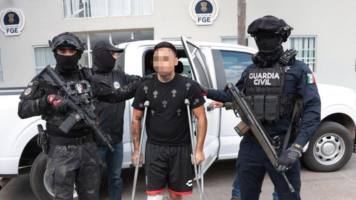 Capturan al "Tondiro" del CJNG, implicado en la emboscada a la Guardia Civil en Michoacán
