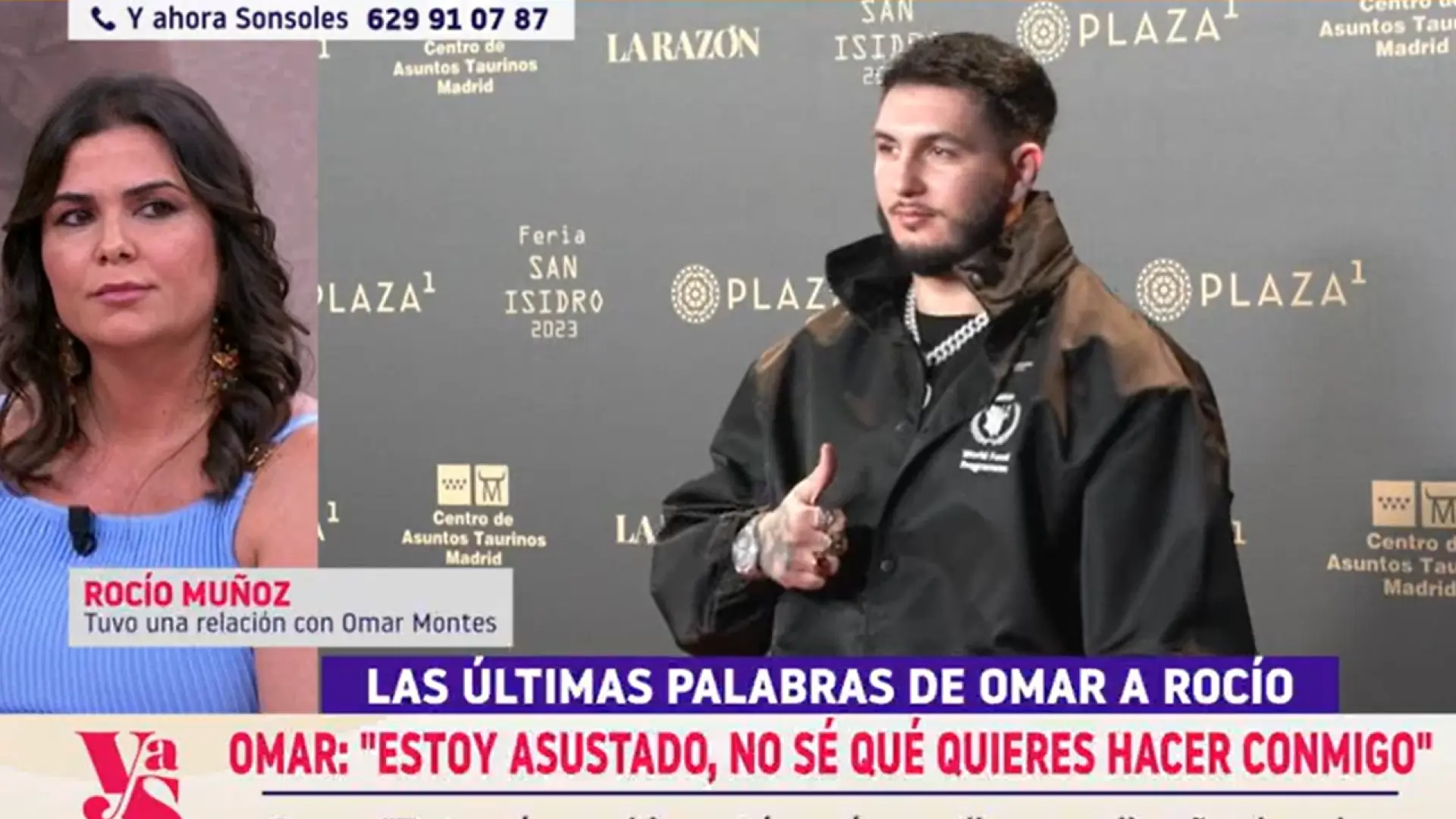 Rocío Muñoz Martín, la mujer que asegura estar embarazada de Omar Montes: "Fue insistente en que tenía que abortar"