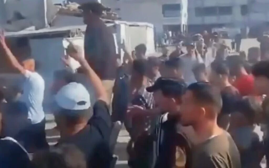 Bucking threats, hundreds in Gaza seen protesting Hamas for first time in a year