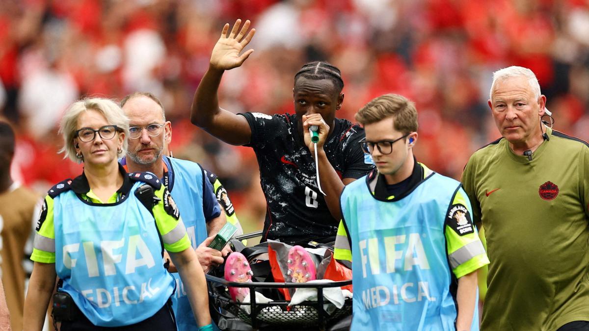 El conmovedor gesto de Ismaël Koné con Canadá tras sufrir terrible fractura en el Mundial