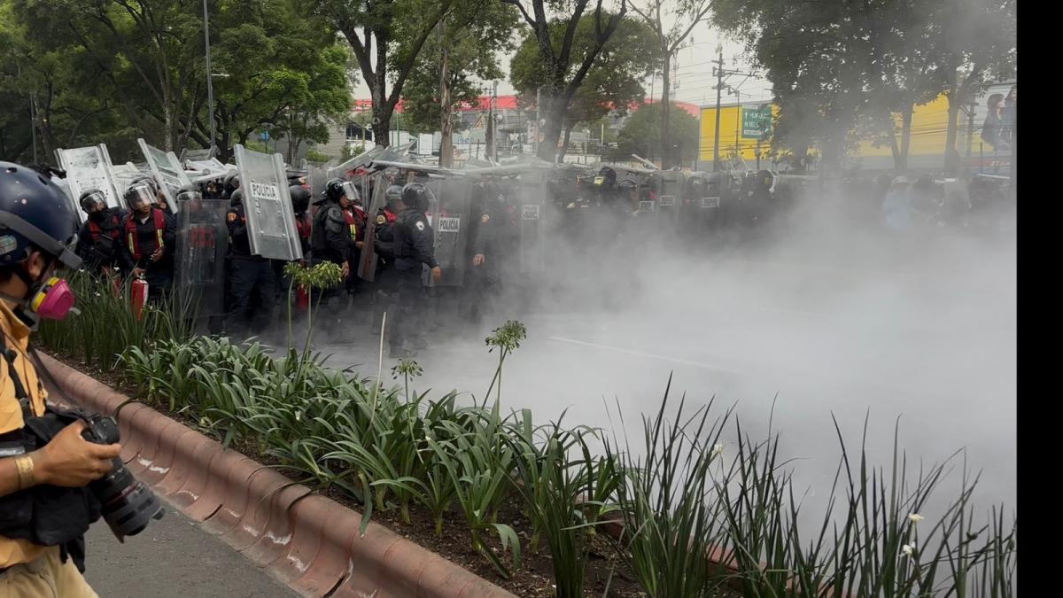Alertan por riña y lluvia de piedras en Avenida del Imán en CDMX