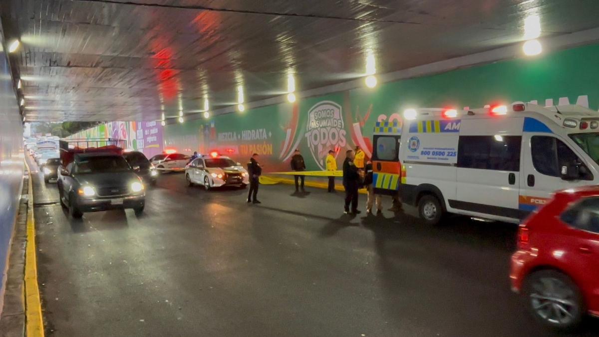 Caminaba por centrales de Circuito Interior y murió atropellado