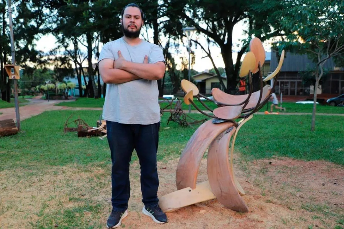 Aristóbulo del Valle recibirá premio internacional por la Bienal Cainguás, que integra arte, paisaje urbano e identidad