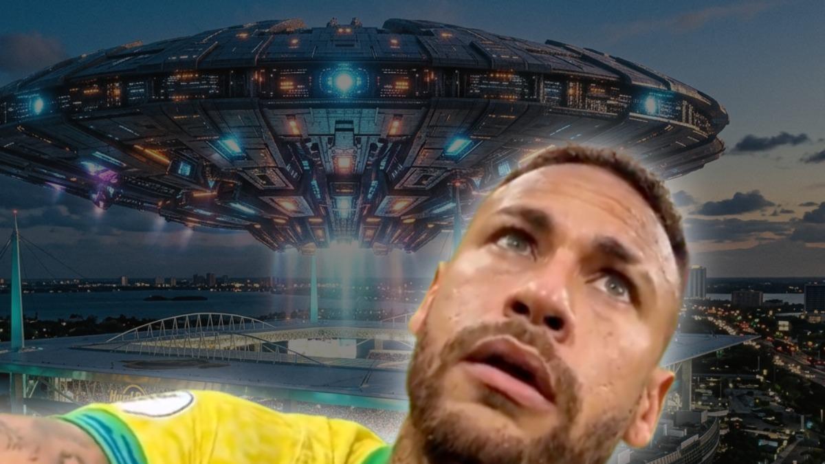 'Abducción extraterrestre' en Brasil vs Escocia: el video viral que confunde a todos