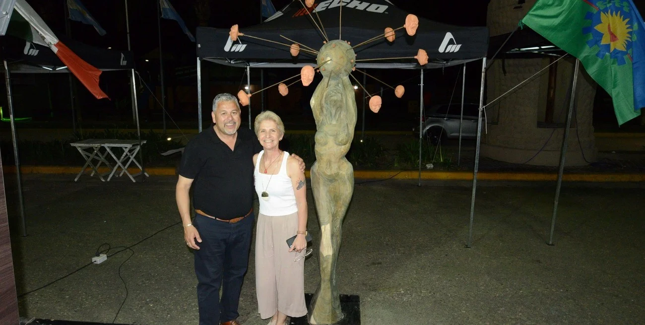 La Bienal de Esculturas de San Jerónimo del Sauce se afianza como referencia artística regional