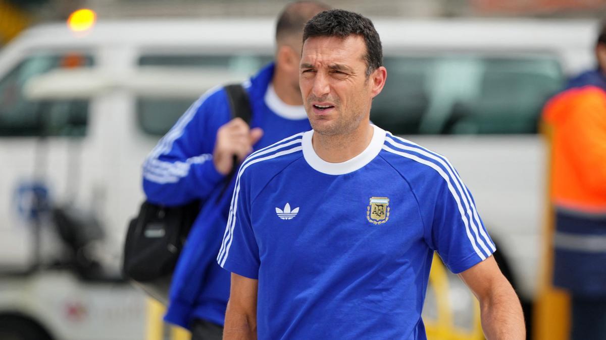 Scaloni: "Messi va a jugar hasta que él quiera"