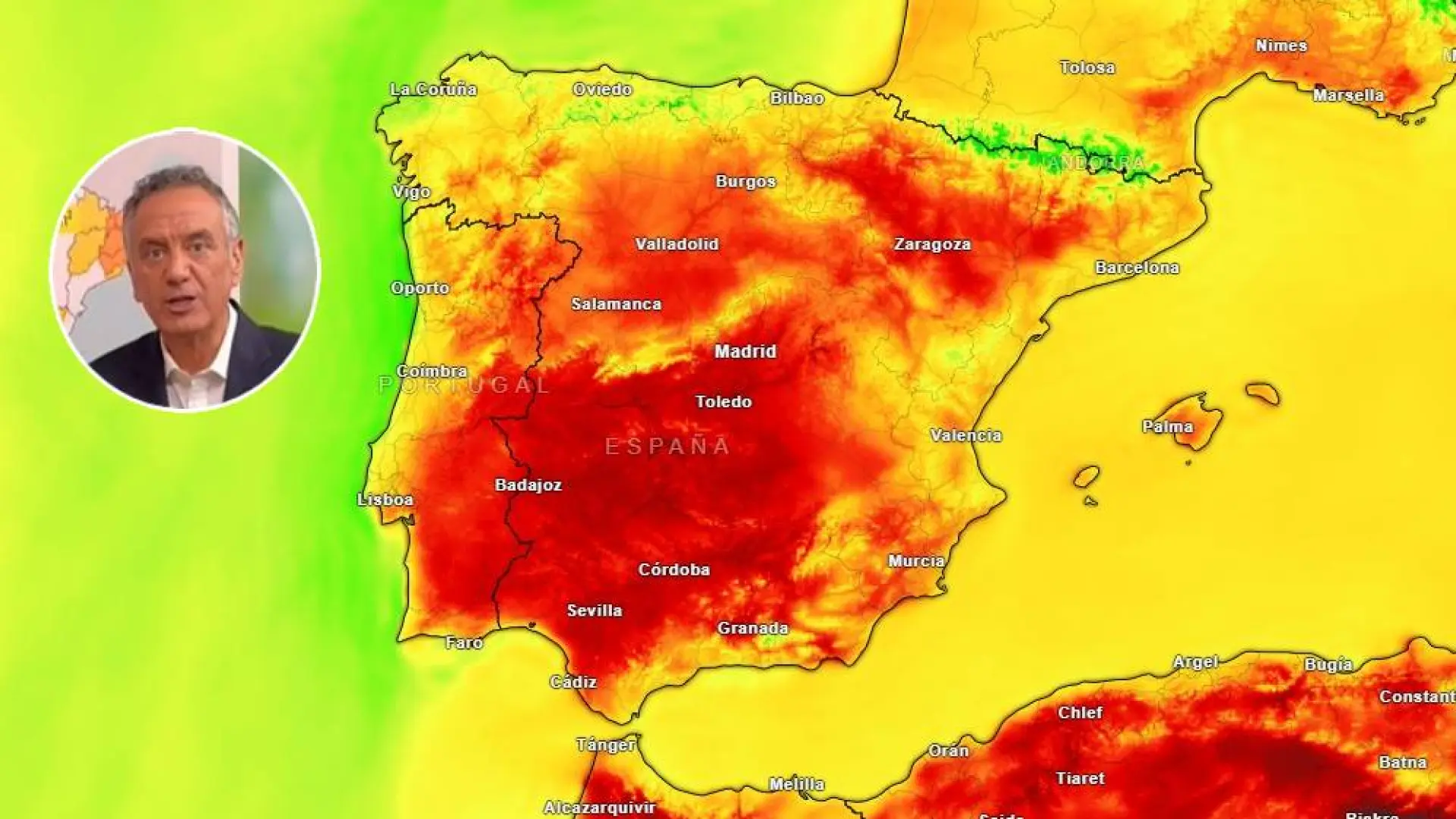 Roberto Brasero avisa de un ascenso de las temperaturas en las próximas horas: "Volveremos a más calor"