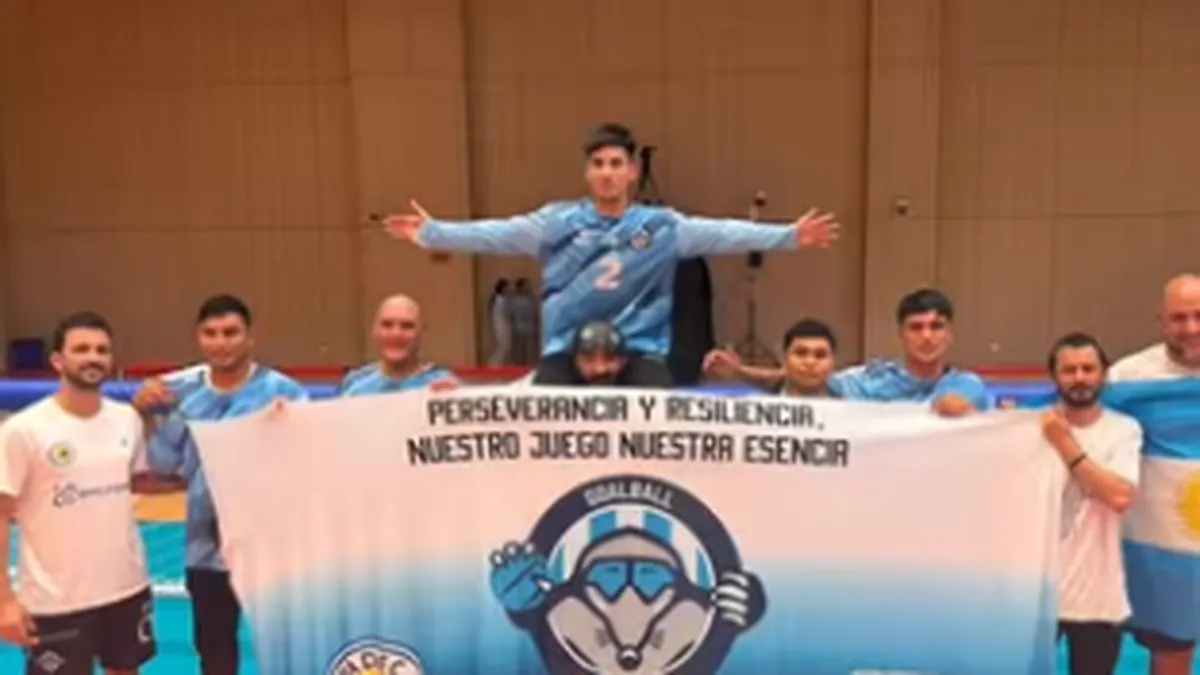 Con dos jugadores de Catamarca, Los Topos se clasificaron entre los ocho mejores del mundial de Goalball