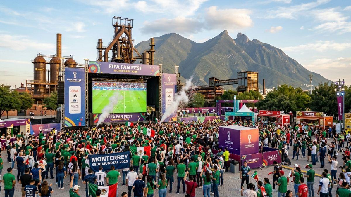 Monterrey: Sin juegos de la Selección, pero con el mejor Fan Fest del Mundial
