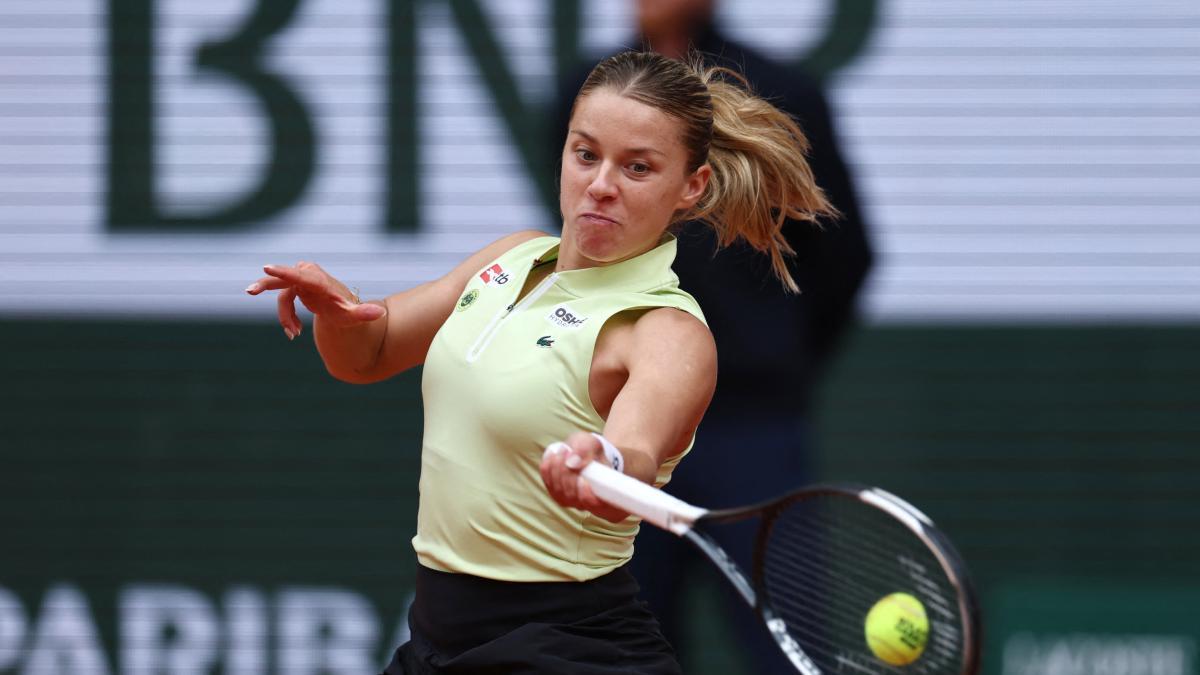 Maja Chwalinska: a la final de Roland Garros sin patrocinadores y con ropa de su propio clóset