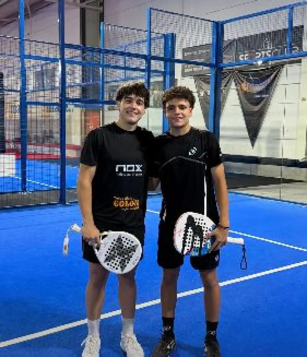 La dupla Contreras-Dehnike va por el título en torneo de Pádel en Islas Canarias