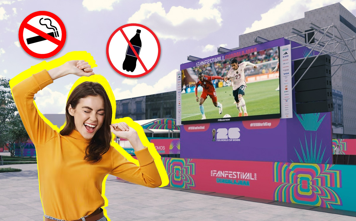 Aquí la lista de cosas prohibidas y permitidas en Fan Fest Guadalajara