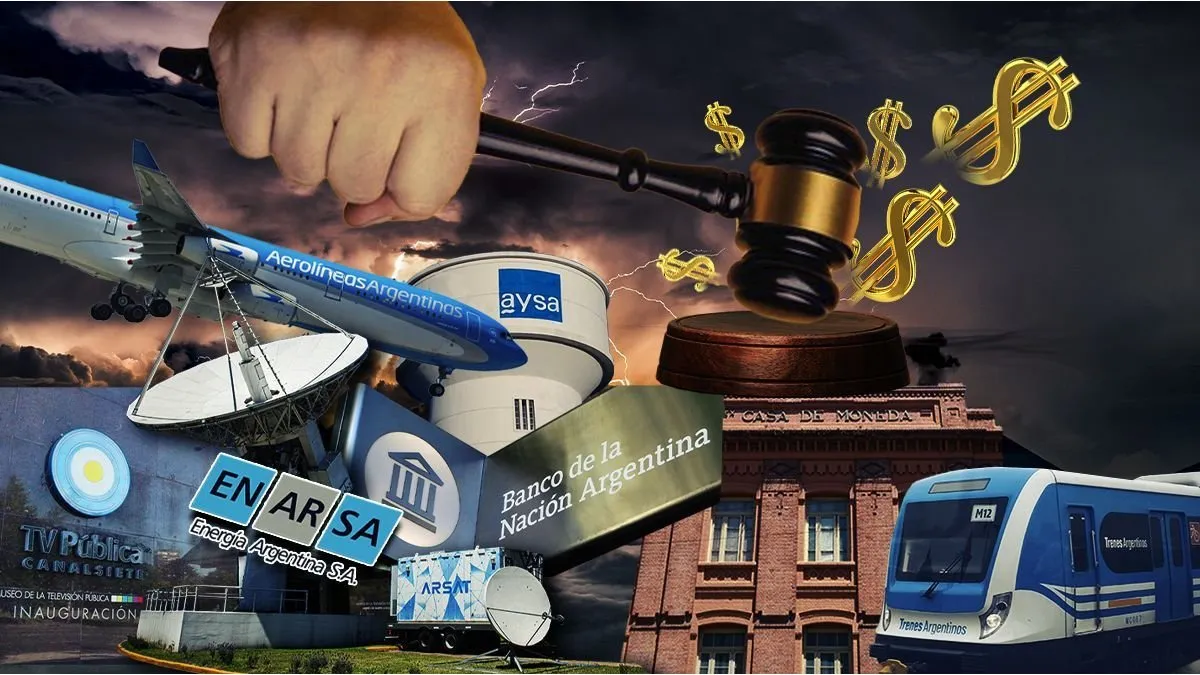 Sospechan que se creó un mecanismo para subvaluar los activos del Estado que Javier Milei busca privatizar