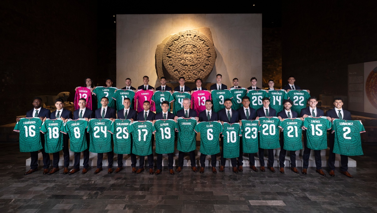 Foto oficial de la Selección Mexicana para el Mundial 2026