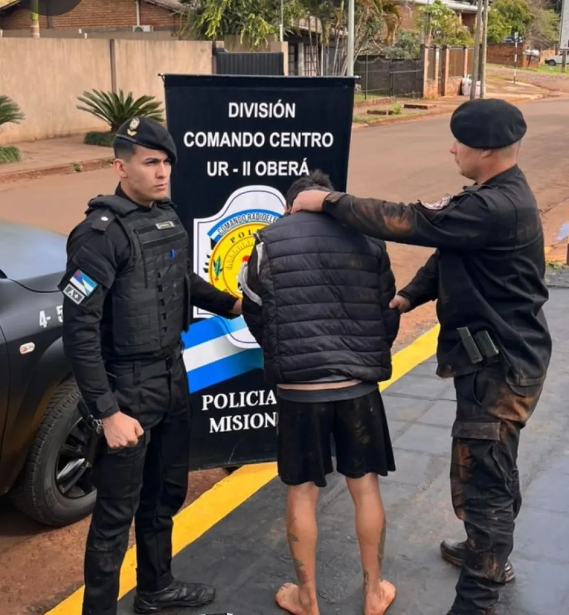 Oberá: detuvieron a un exconvicto con libertad condicional y numerosos antecedentes