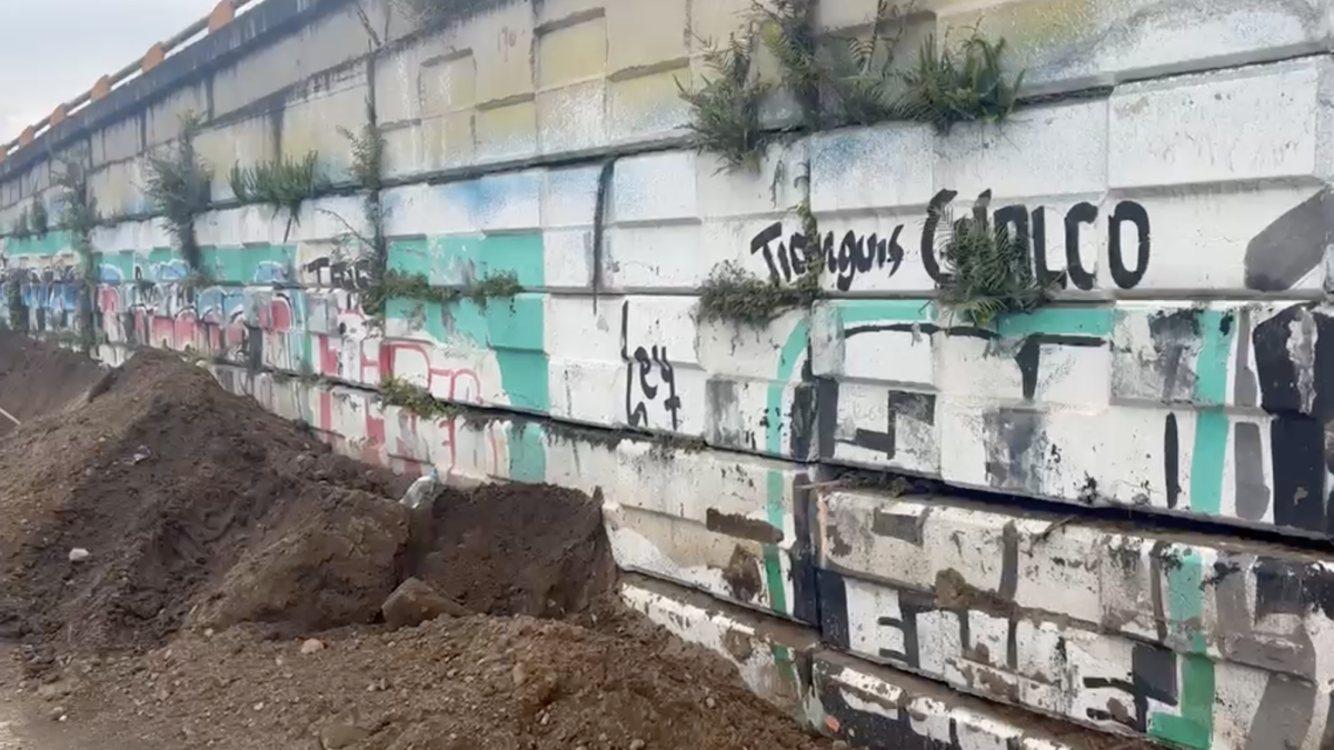 Temen colapso de puente en la Chalco-Cuautla por reparaciones "superficiales"