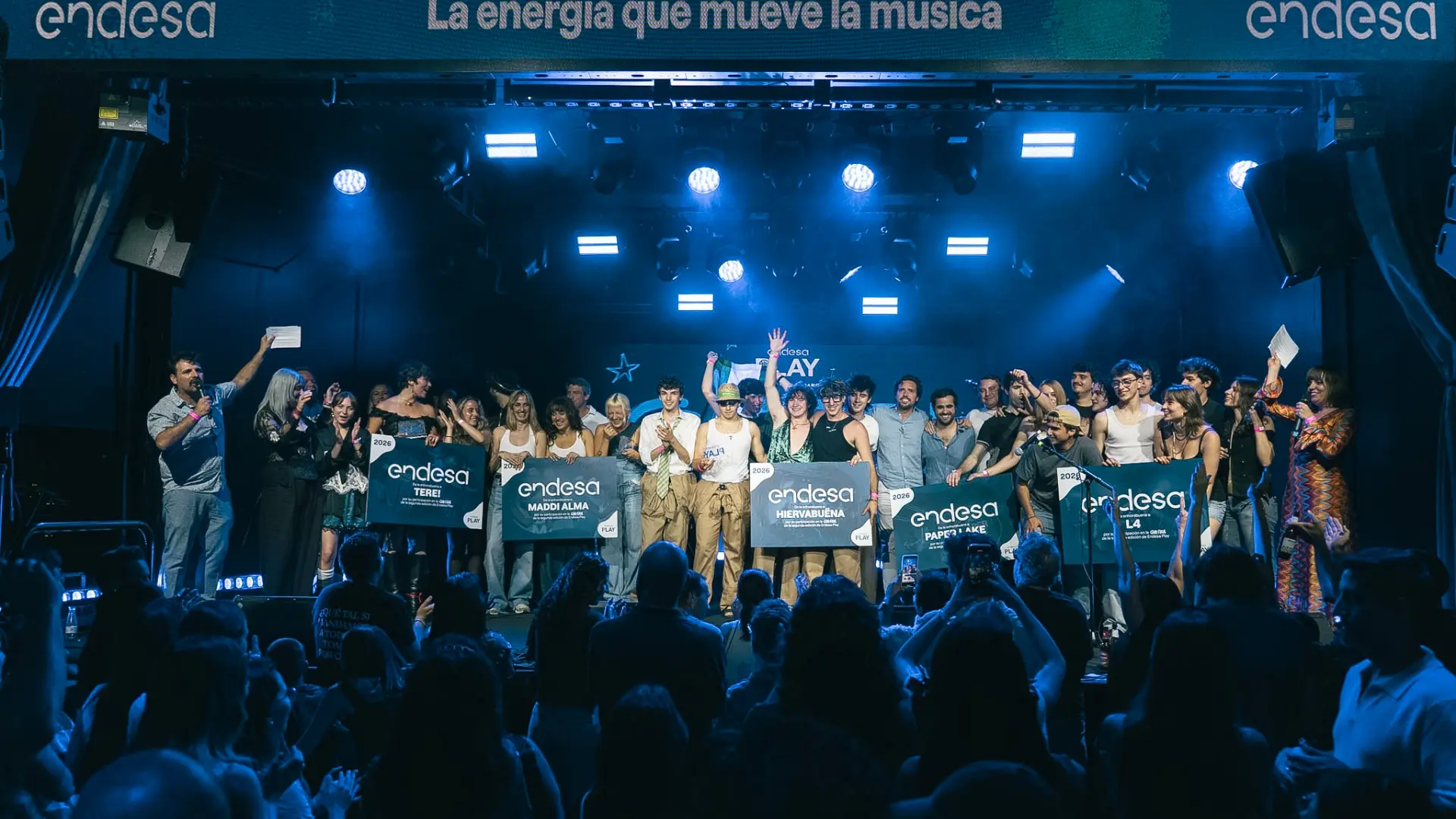 Tere! se corona como grupo ganador de la segunda edición de Endesa Play con Siloé como padrinos