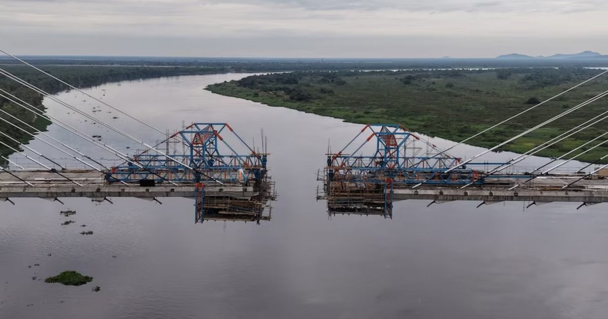 Puente Bioceánico: faltan 13 metros para completar la conexión terrestre entre el Atlántico y el Pacífico
