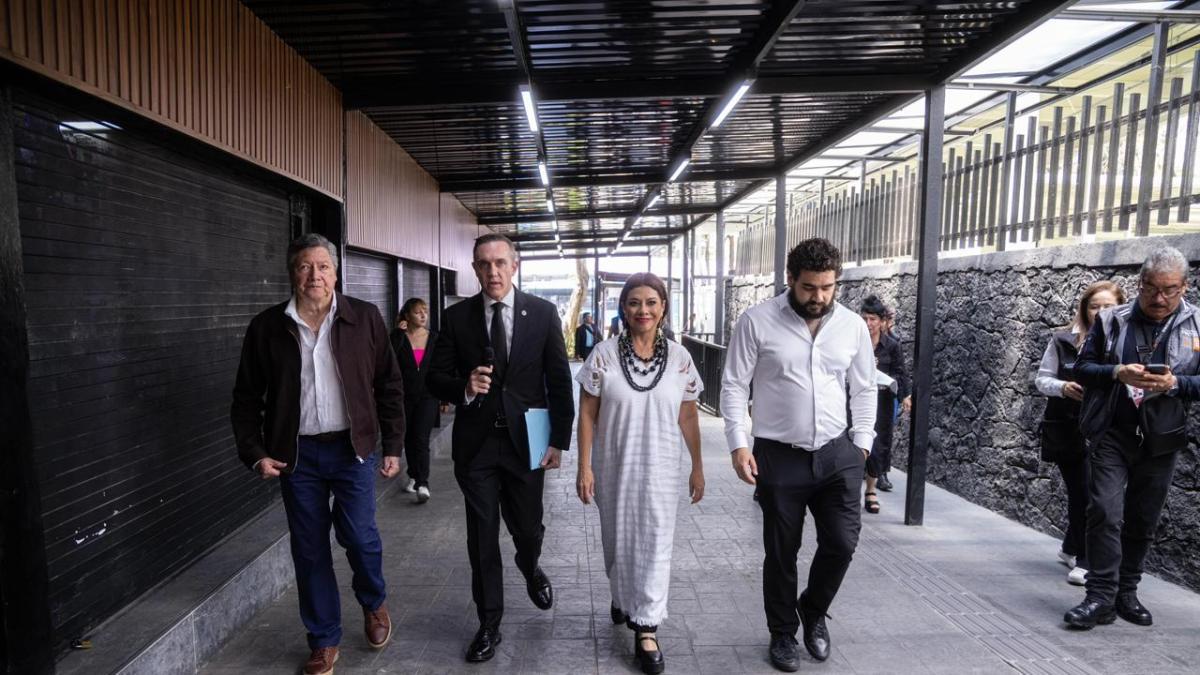 Brugada anuncia rehabilitación de Línea 3 del Metro; ¿cuándo iniciarán los trabajos?