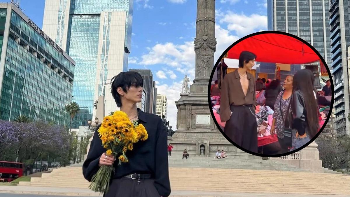 ¿Quién es Henry, el modelo coreano que está en México y cautivó en un tianguis?