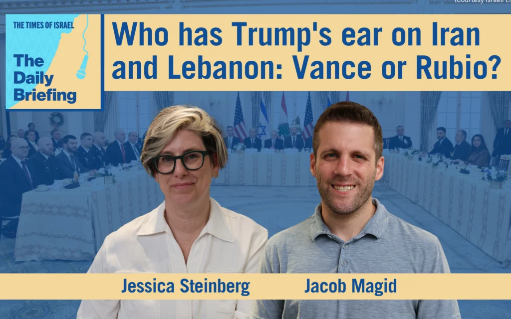 Daily Briefing June 24: Who has Trump's ear on Iran and Lebanon: Vance or Rubio?
